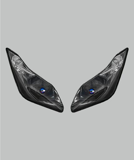 Kawasaki ZX6R Headlight Decal Set 2019-2022 – KP12Graphix